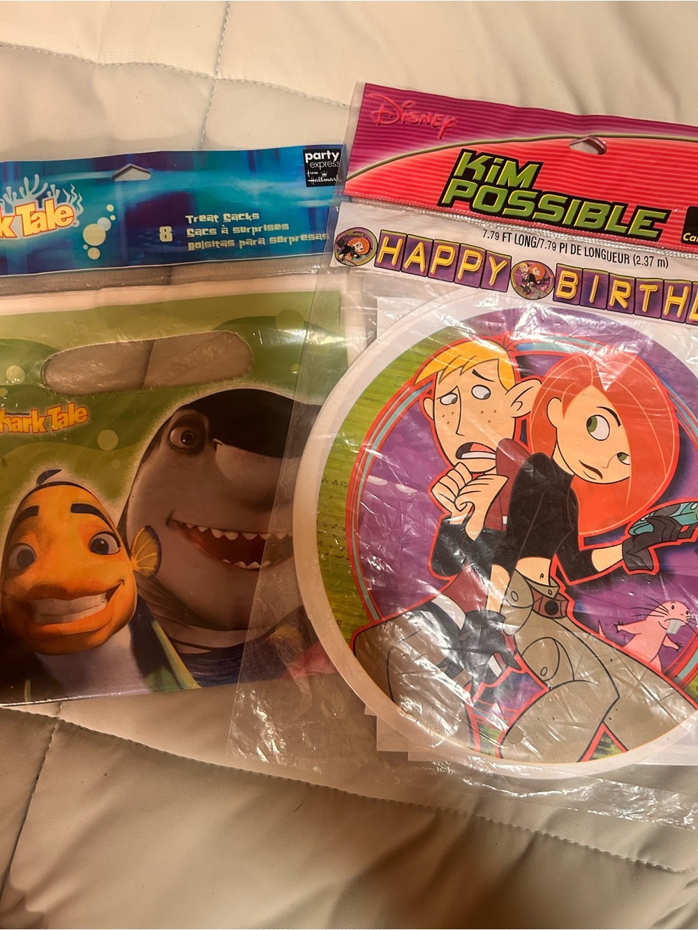Disney Kim Possible Birthday Banner with Colorful Accents